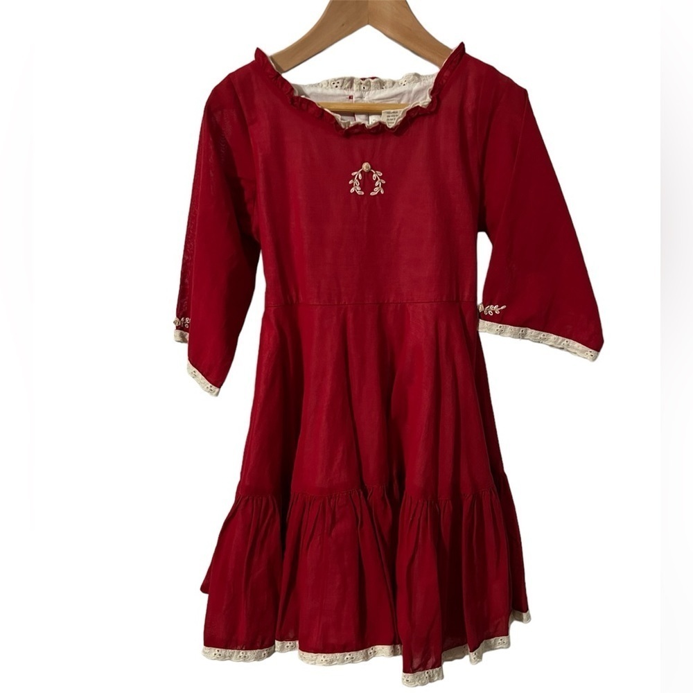 Well Dressed Wolf Emily Christmas Dress - Size 5